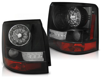 Achterlichten geschikt voor Land Rover Range Rover Sport 05-09 zwart LED