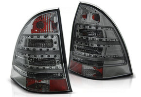 Achterlichten geschikt voor Mercedes C-Klasse W203 Combi Station 00-07 smoke LED