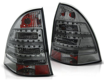 Achterlichten geschikt voor Mercedes C-Klasse W203 Combi Station 00-07 smoke LED