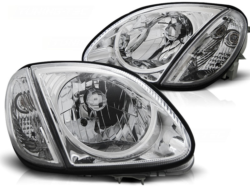 Koplampen geschikt voor Mercedes R170 SLK 04 96-04 chroom