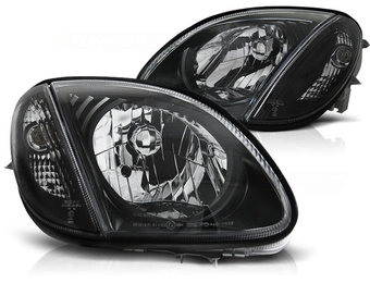 Koplampen geschikt voor Mercedes R170 SLK 04 96-04 zwart