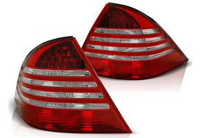 Achterlichten geschikt voor Mercedes S-Klasse W220 98-05 rood helder
