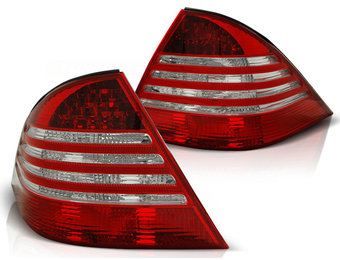 Achterlichten geschikt voor Mercedes S-Klasse W220 98-05 rood helder