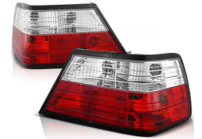 Achterlichten geschikt voor Mercedes W124 E-Klasse 01 85-06 95 rood helder