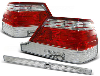 Achterlichten geschikt voor Mercedes W140 95-10 98 rood helder