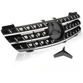 Grill geschikt voor Mercedes W164 05-08 zwart chroom