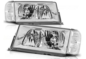 Koplampen geschikt voor Mercedes W201/190 12 82-05 93 chroom