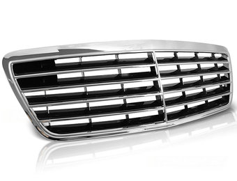 Grill geschikt voor Mercedes W210 E-Klasse 06 99-03 02 avantgarade