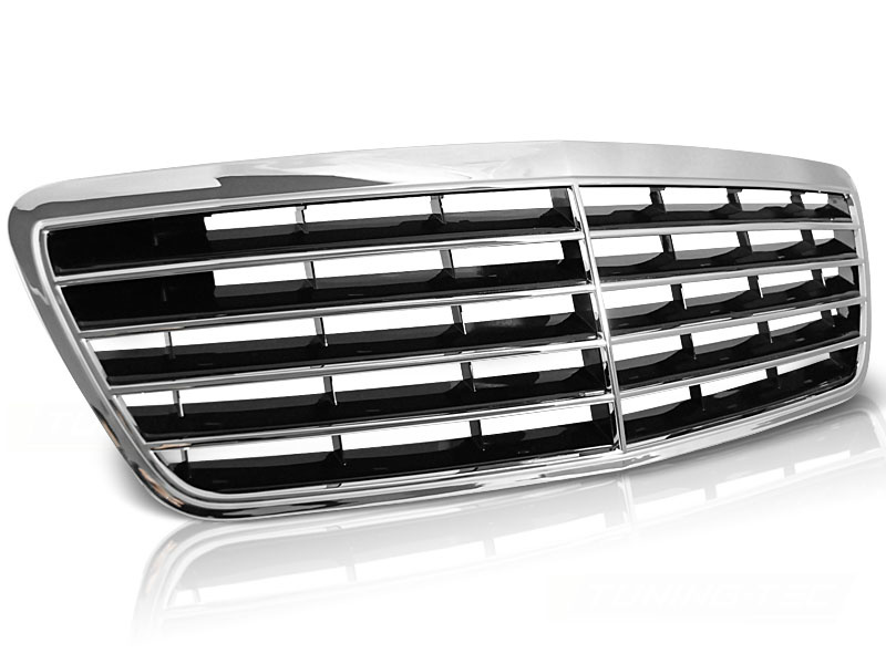 Grill geschikt voor Mercedes W210 E-Klasse 06 99-03 02 avantgarade