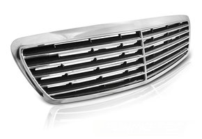 Grill geschikt voor Mercedes W211 E-Klasse 02-06 avantgarade
