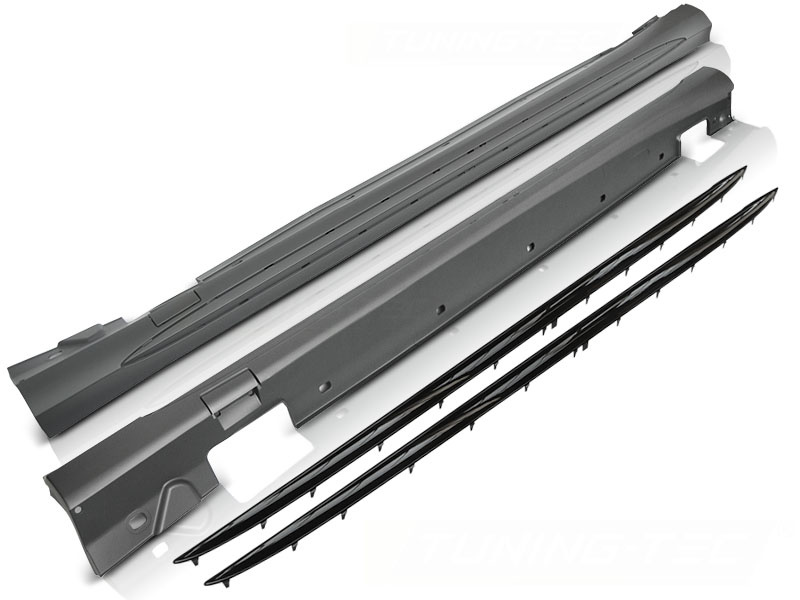 Sideskirts geschikt voor Mercedes W212 13-16 E63 AMG stijl