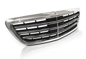 Grill geschikt voor Mercedes W222 13-18 S65 stijl