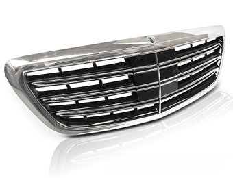 Grill geschikt voor Mercedes W222 13-18 S65 stijl