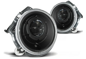 Koplampen geschikt voor Mercedes W461 W463 G-Klasse 92-06 zwart
