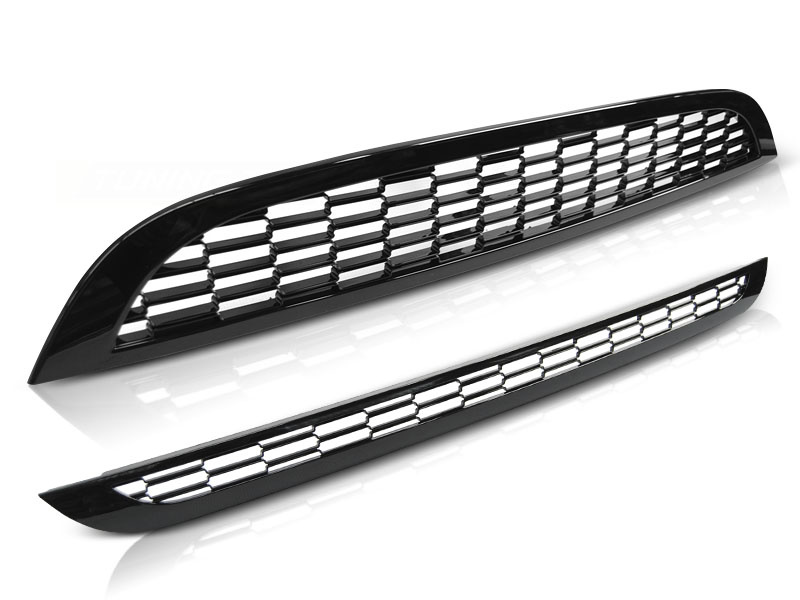 Grill geschikt voor MINI Cooper 01-06 R50/R53 S Type glanzend zwart