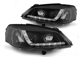 Koplampen met parkeerlicht geschikt voor Opel Astra G 09 97-02 04 zwart