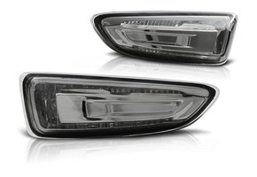 Zijkant knipperlichten geschikt voor Opel Astra J 10-15 smoke