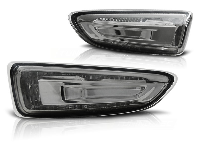 Zijkant knipperlichten geschikt voor Opel Astra J 10-15 smoke