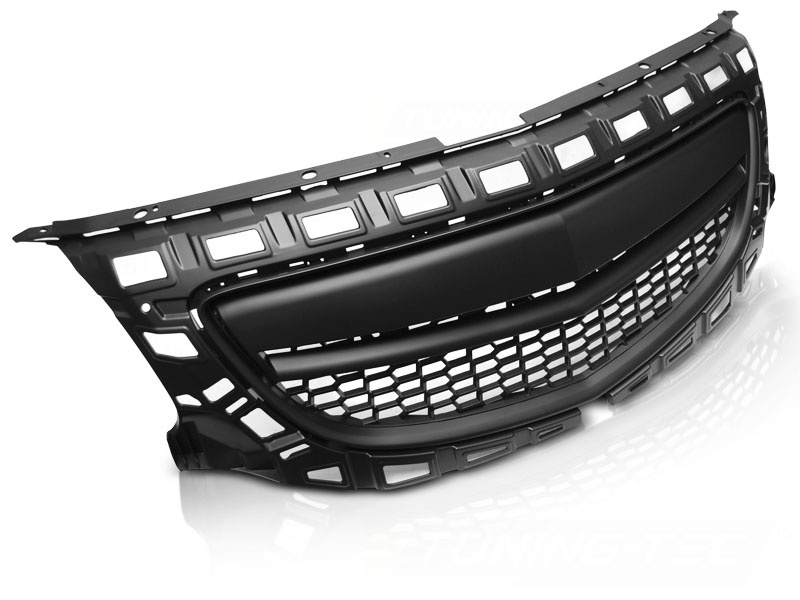 Grill geschikt voor Opel Insignia 08-12 OPC Look zwart mat