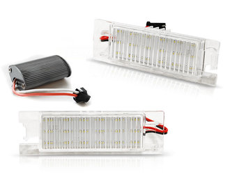 Kentekenverlichting LED geschikt voor Opel Zafira B/Astra H/Corsa D/Insignia/Vectra C LED CANBUS