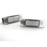 Kentekenverlichting LED geschikt voor Peugeot 106 307 308 406 407 Citroën C3 C4 C5 LED