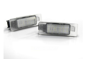 Kentekenverlichting LED geschikt voor Peugeot 106 307 308 406 407 Citroën C3 C4 C5 LED