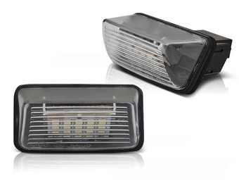 Kentekenverlichting LED geschikt voor Peugeot 206 306 307 Partner Citroën C3 C5 Xara Berlingo Saxo