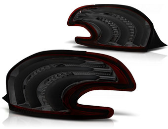 Achterlichten geschikt voor Peugeot 208 4 12-06 15 rood smoke LED strip