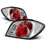 Achterlichten geschikt voor Peugeot 307 04 01-07 chroom