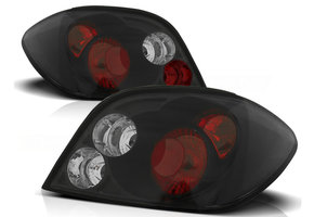 Achterlichten geschikt voor Peugeot 307 04 01-07 zwart