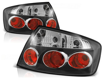 Achterlichten geschikt voor Peugeot 407 05 04- sedan zwart
