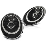 Koplampen Xenon geschikt voor Porsche 911 (997) 04-09 zwart HID