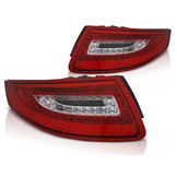 Achterlichten geschikt voor Porsche 911 997 04-09 rood helder LED