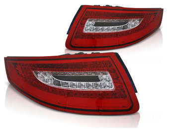 Achterlichten geschikt voor Porsche 911 997 04-09 rood helder LED