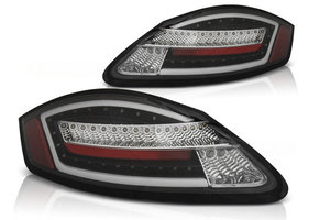 Achterlichten geschikt voor Porsche Boxster/Cayman 987 05-08 zwart seq LED