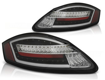 Achterlichten geschikt voor Porsche Boxster/Cayman 987 05-08 zwart seq LED