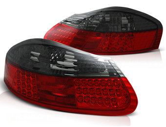 Achterlichten geschikt voor Porsche Boxster 96-04 rood smoke LED