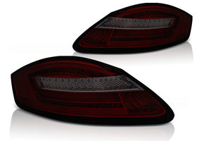 Achterlichten geschikt voor Porsche Boxster 987/Cayman 05-08 rood smoke seq LED