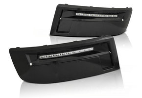 Mistlamp afdekking geschikt voor VW T5 10-15 LED DRL
