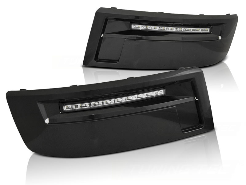 Mistlamp afdekking geschikt voor VW T5 10-15 LED DRL