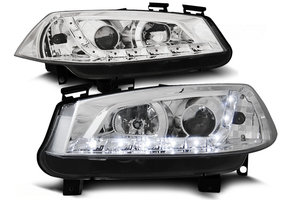 Koplampen met parkeerlicht geschikt voor Renault Megane II 11 02-12 05 chroom