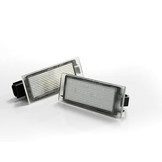 Kentekenverlichting LED geschikt voor Renault Twingo 2/Clio 3/Megane 2/ Laguna 2 3 LED