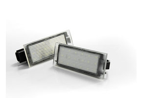 Kentekenverlichting LED geschikt voor Renault Twingo 2/Clio 3/Megane 2/ Laguna 2 3 LED