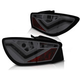 Achterlichten geschikt voor Seat Ibiza 6J 3D 06 08-12 rood smoke LED strip