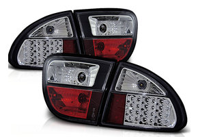 Achterlichten geschikt voor Seat Leon 04 99-08 04 zwart LED