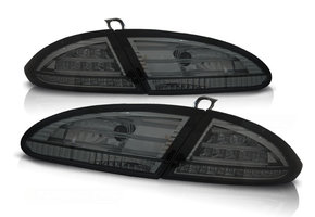 Achterlichten geschikt voor Seat Leon 06 05-09 smoke LED