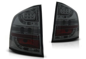 Achterlichten geschikt voor Skoda Octavia II Combi Station 04-12 smoke LED