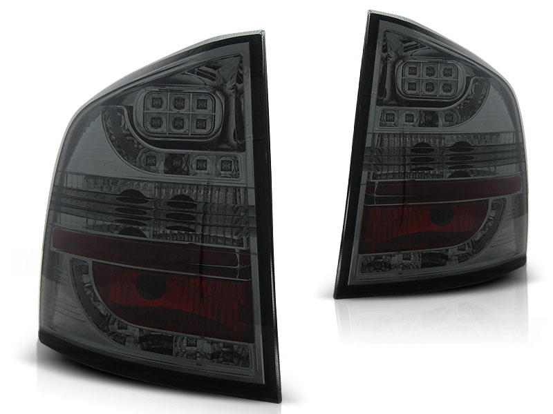 Achterlichten geschikt voor Skoda Octavia II Combi Station 04-12 smoke LED