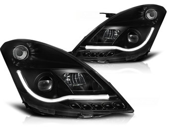 Koplampen met parkeerlicht geschikt voor Suzuki Swift V 10-10 13 zwart