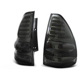 Achterlichten geschikt voor Toyota Land Cruiser 120 03-09 smoke LED